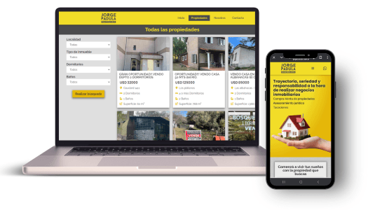 Diseño web inmobiliaria 2