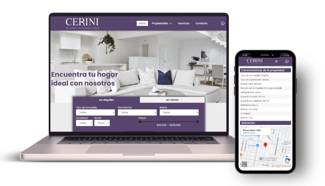 Diseño web para Inmobiliarias 3