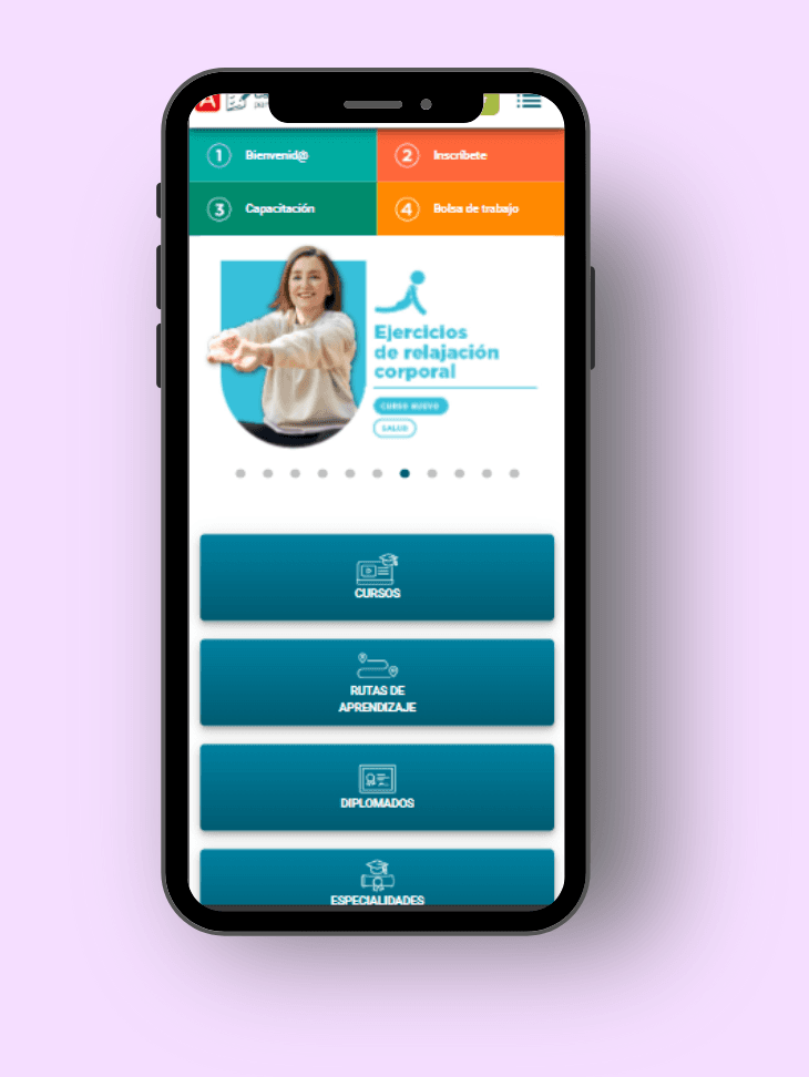 web para clases online
